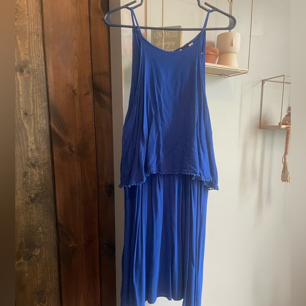 Blue sundress